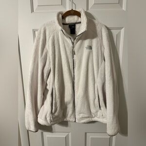 North face white womens jacket